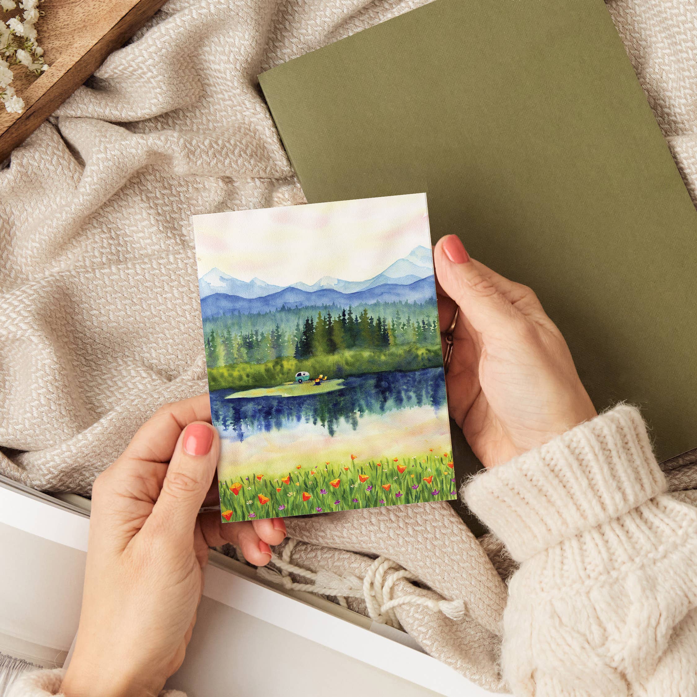 Adventure Summer Greeting Card | Everyday Outdoorsy Design: 1 Card, photo 4 of 6