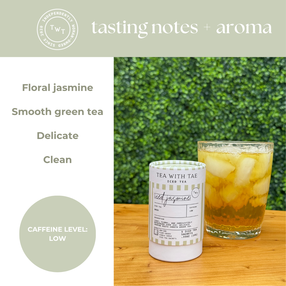 Jasmine Green Iced Mini Tea Tube (5 iced sachets), photo 2 of 5