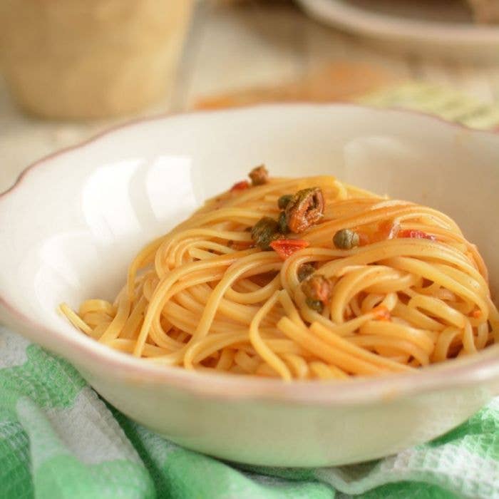 Linguine “Puttanesca” w/Olives and Capers, photo 2 of 2
