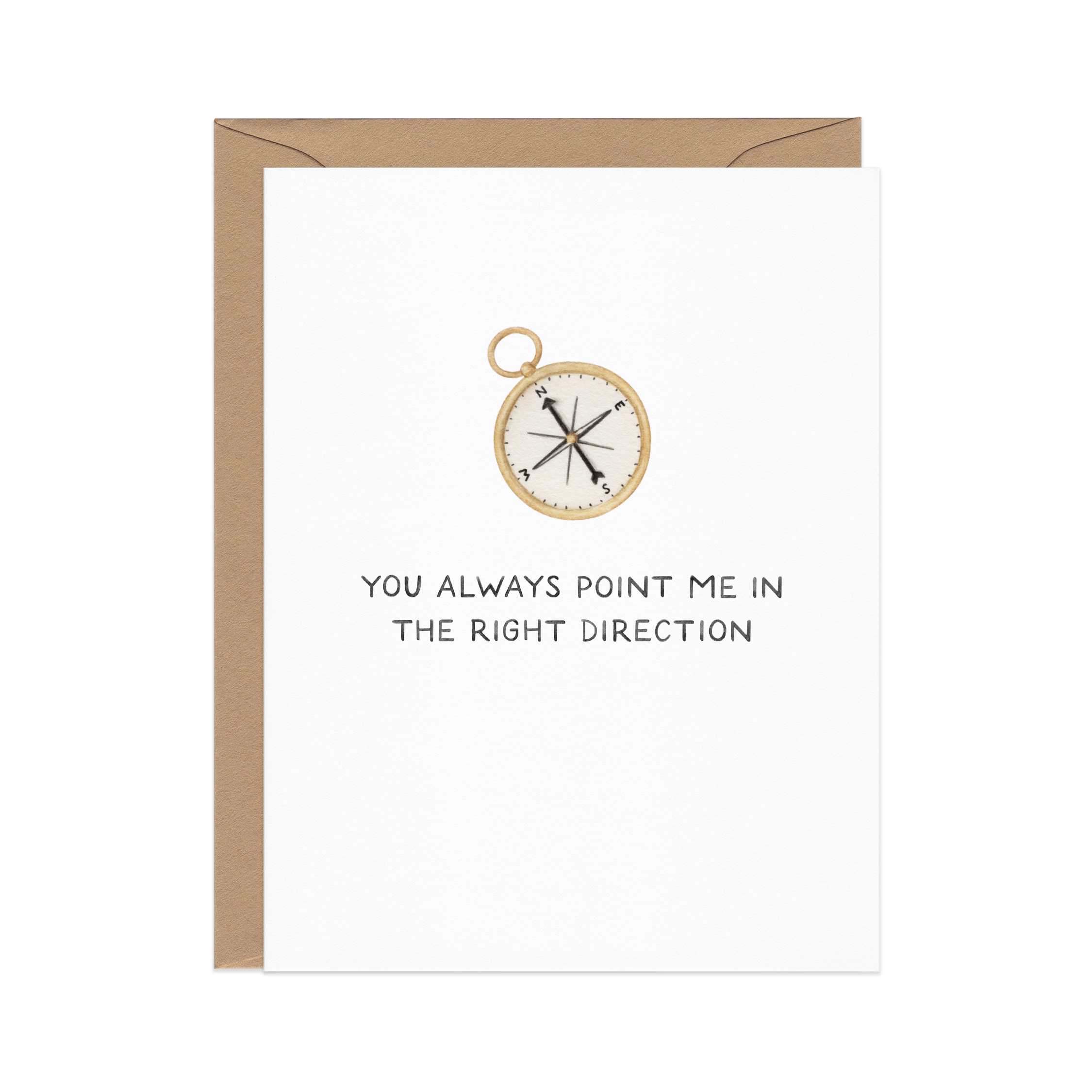 Right Direction — Compass Parent / Teacher / Thank You Card, photo 2 of 2