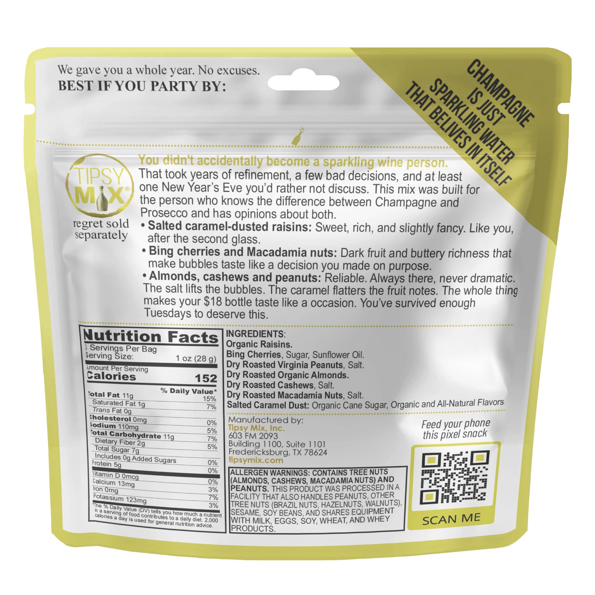 01. Wine-Paired Trail Mix - Champagne & Sparkling White Wine, photo 2 of 6