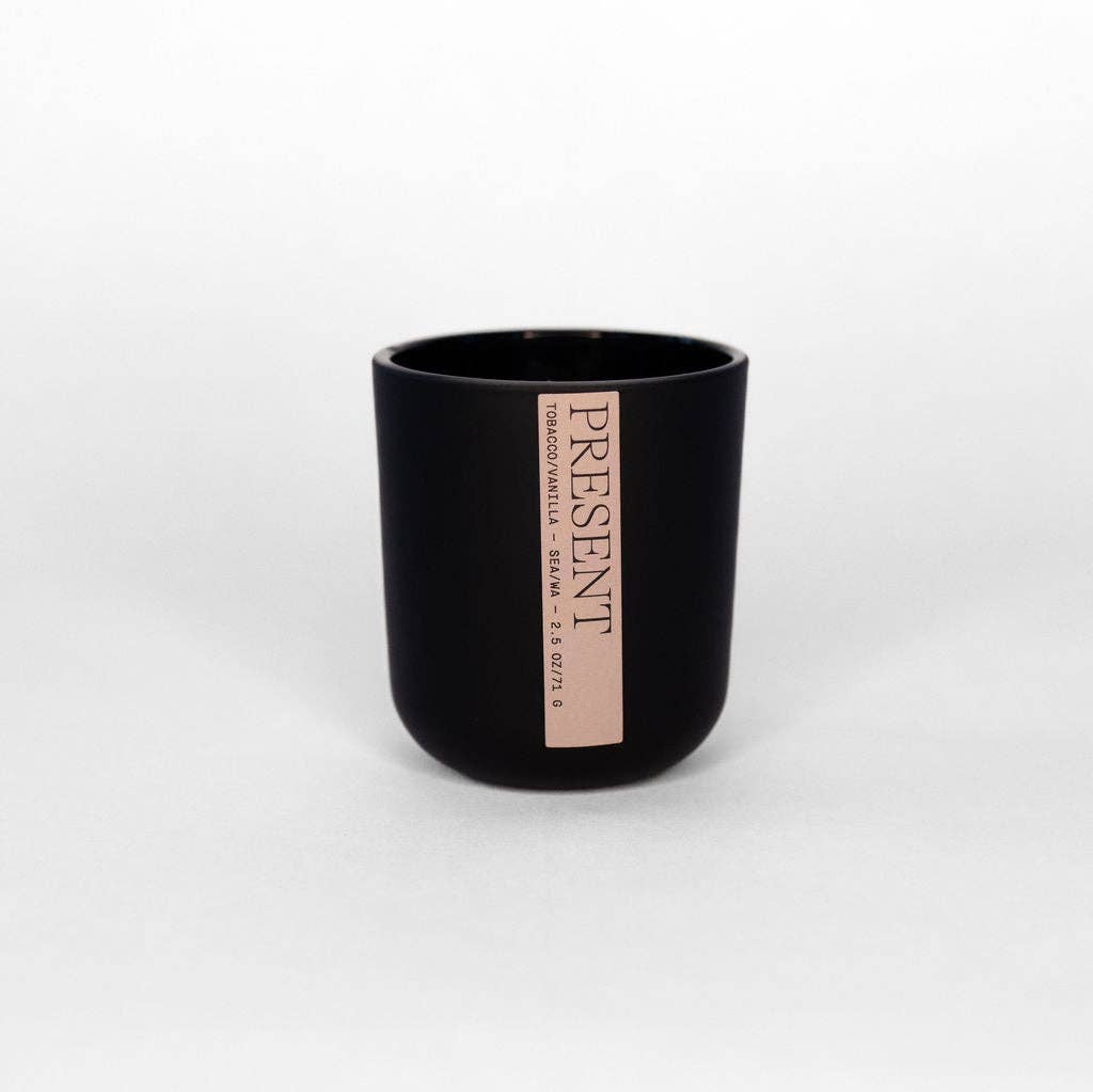 Present – 2.5 oz Glass Candle