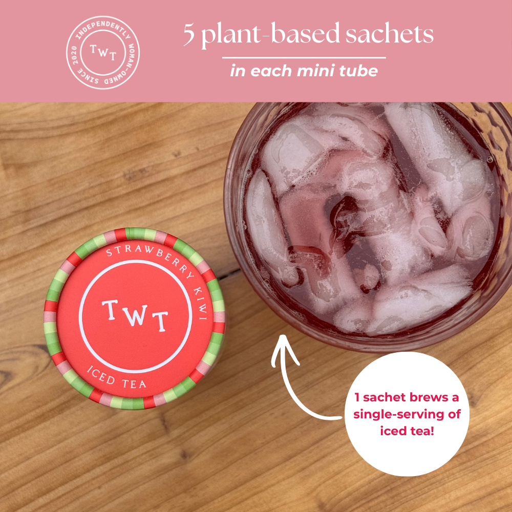 Strawberry Kiwi Iced Mini Tea Tube (5 iced sachets), photo 4 of 5
