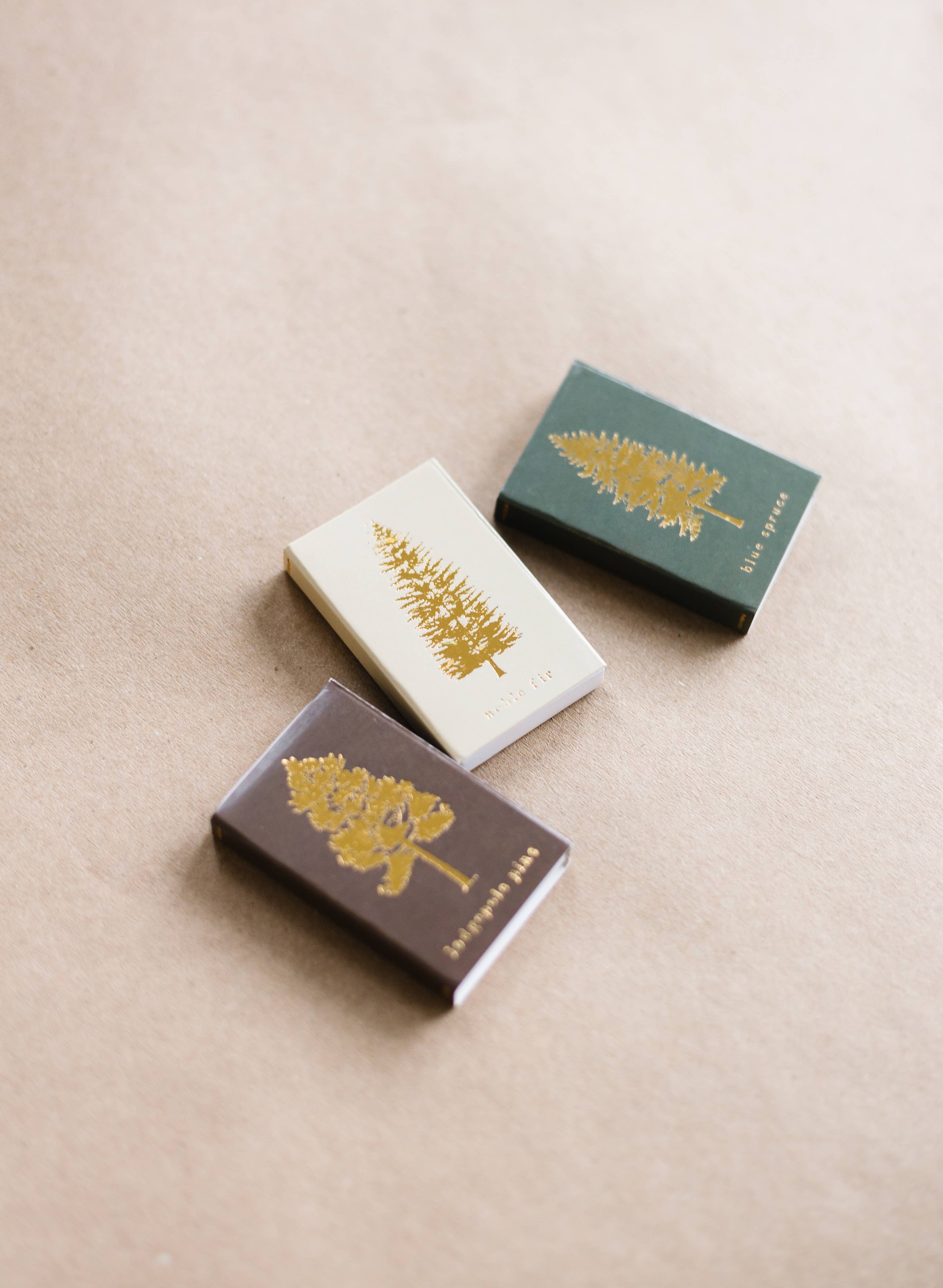 Lodgepole Pine Tree Matchbox | Tall Evergreen Matches, photo 4 of 8