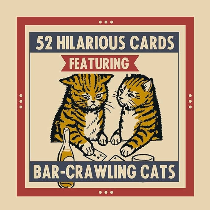 Last Call Cats Playing Cards, photo 2 of 5