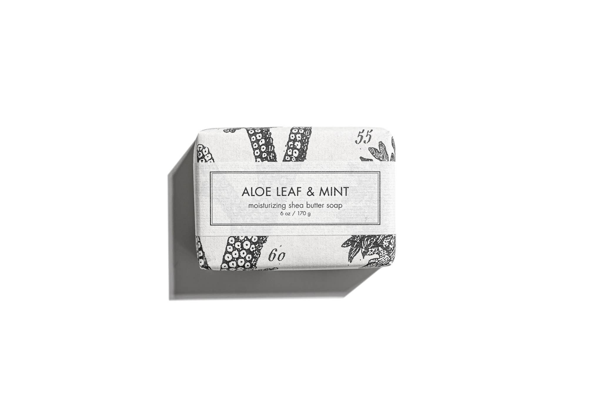 Aloe Leaf & Mint Shea Butter Soap - Bath Bar, photo 1 of 6