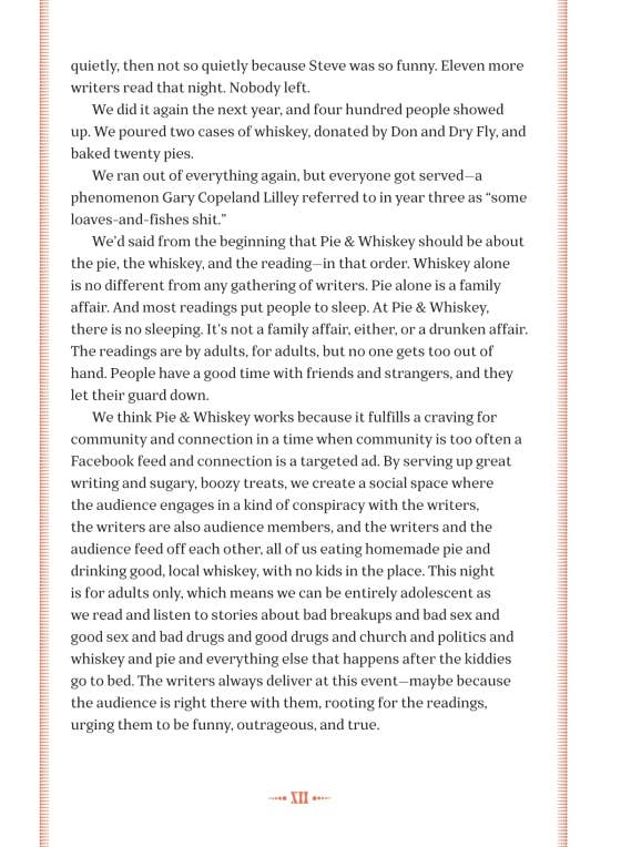Pie & Whiskey: Writers Under the Influence of Butter & Booze, photo 5 of 5