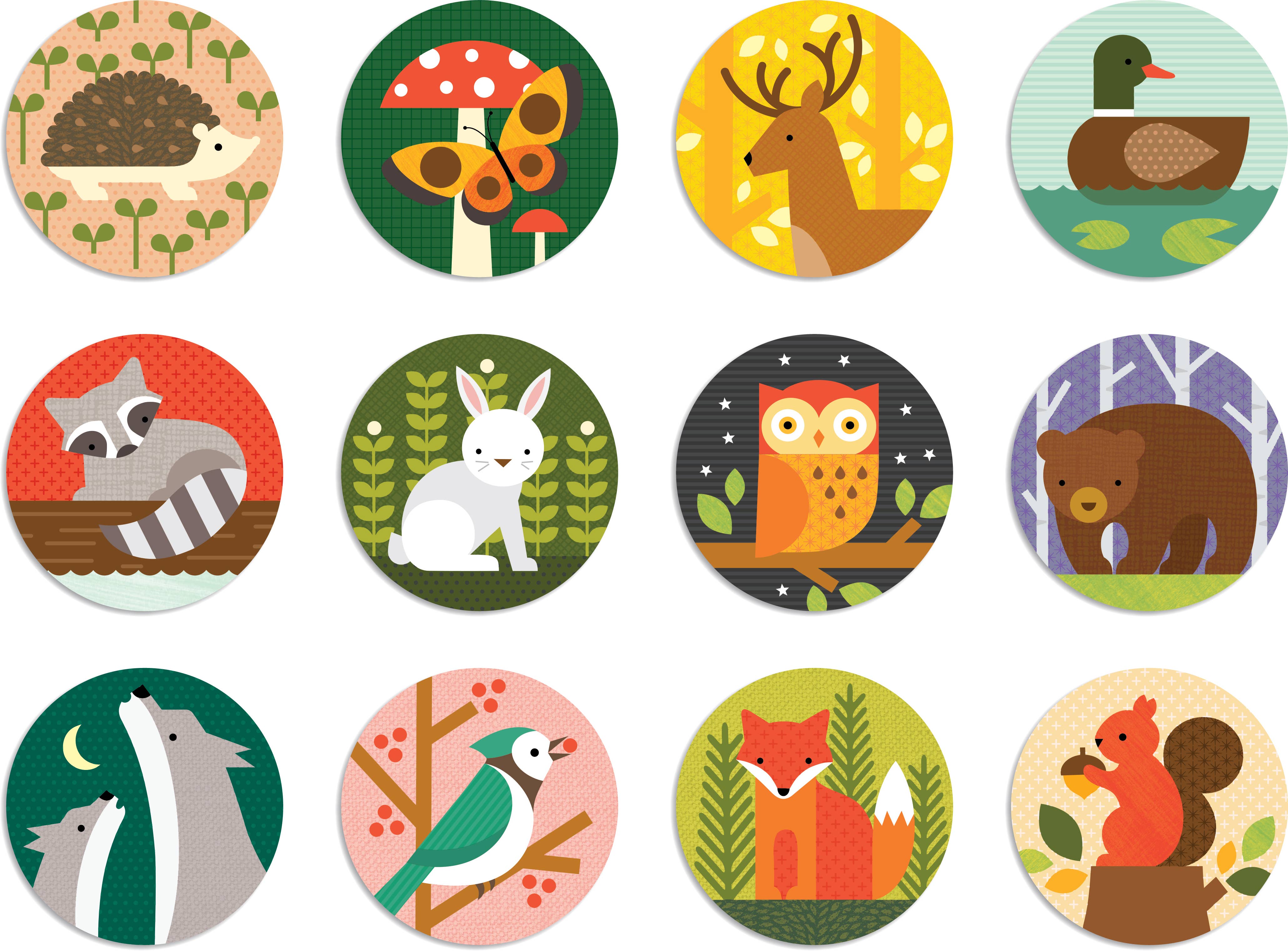 Forest Animals Matching Game, photo 2 of 2