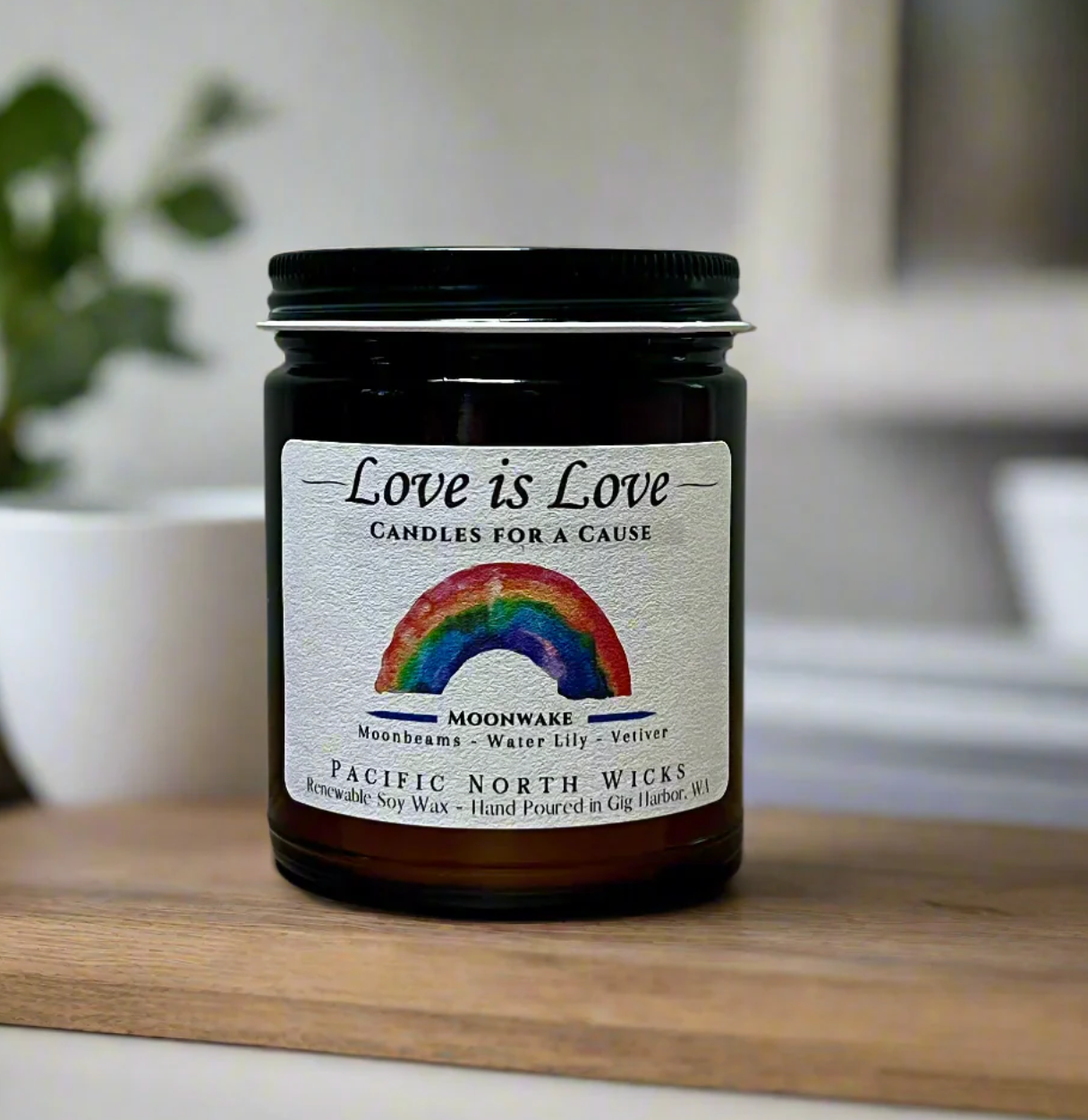 Love is Love Candle