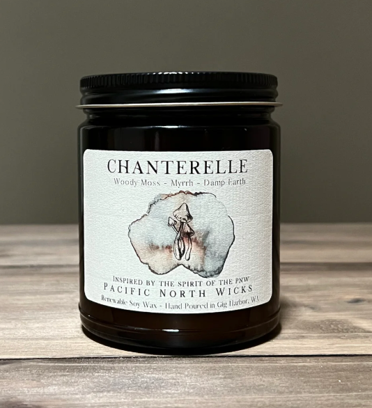 Chanterelle Hand Poured Candle