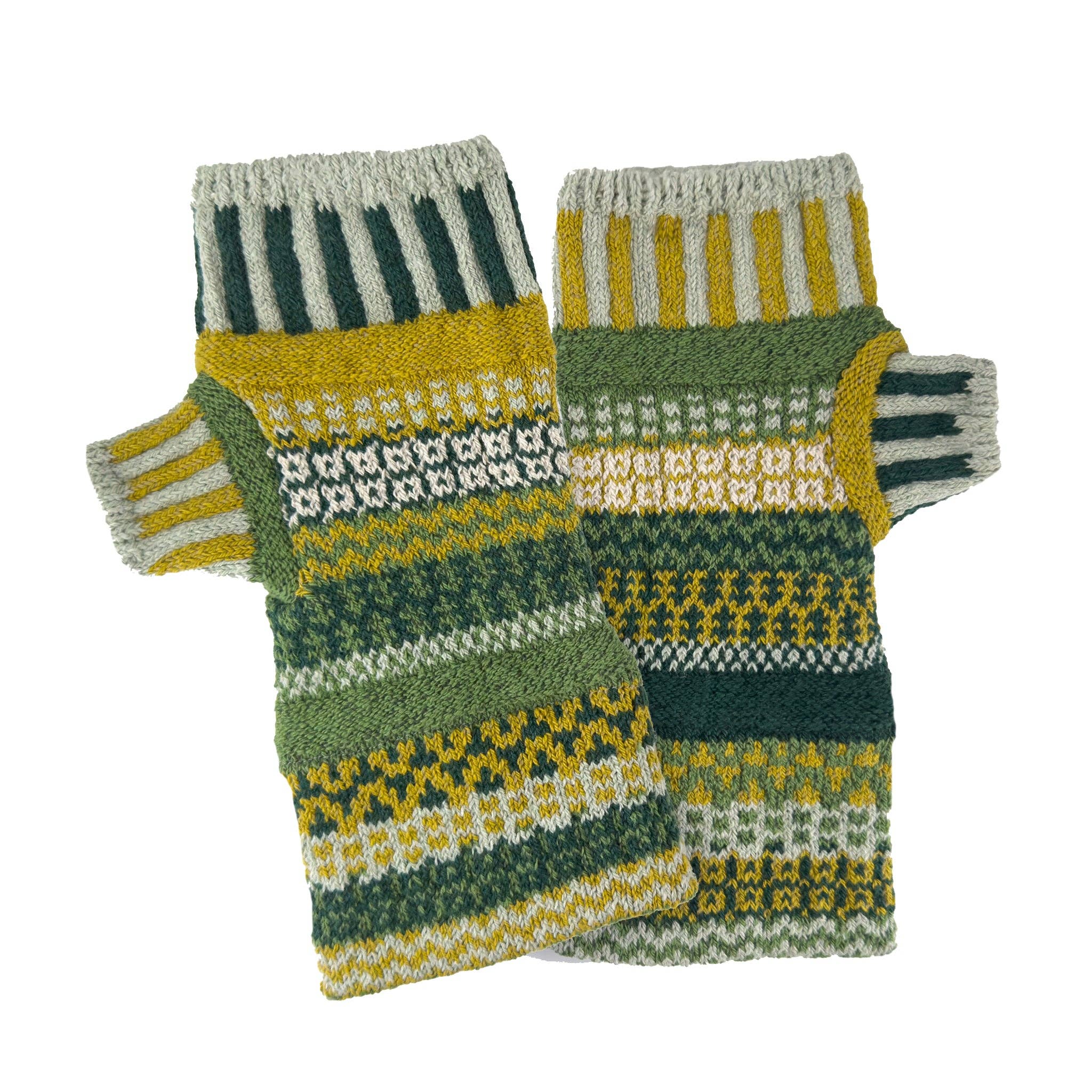 Fingerless Mittens: Fiddlehead, photo 1 of 8