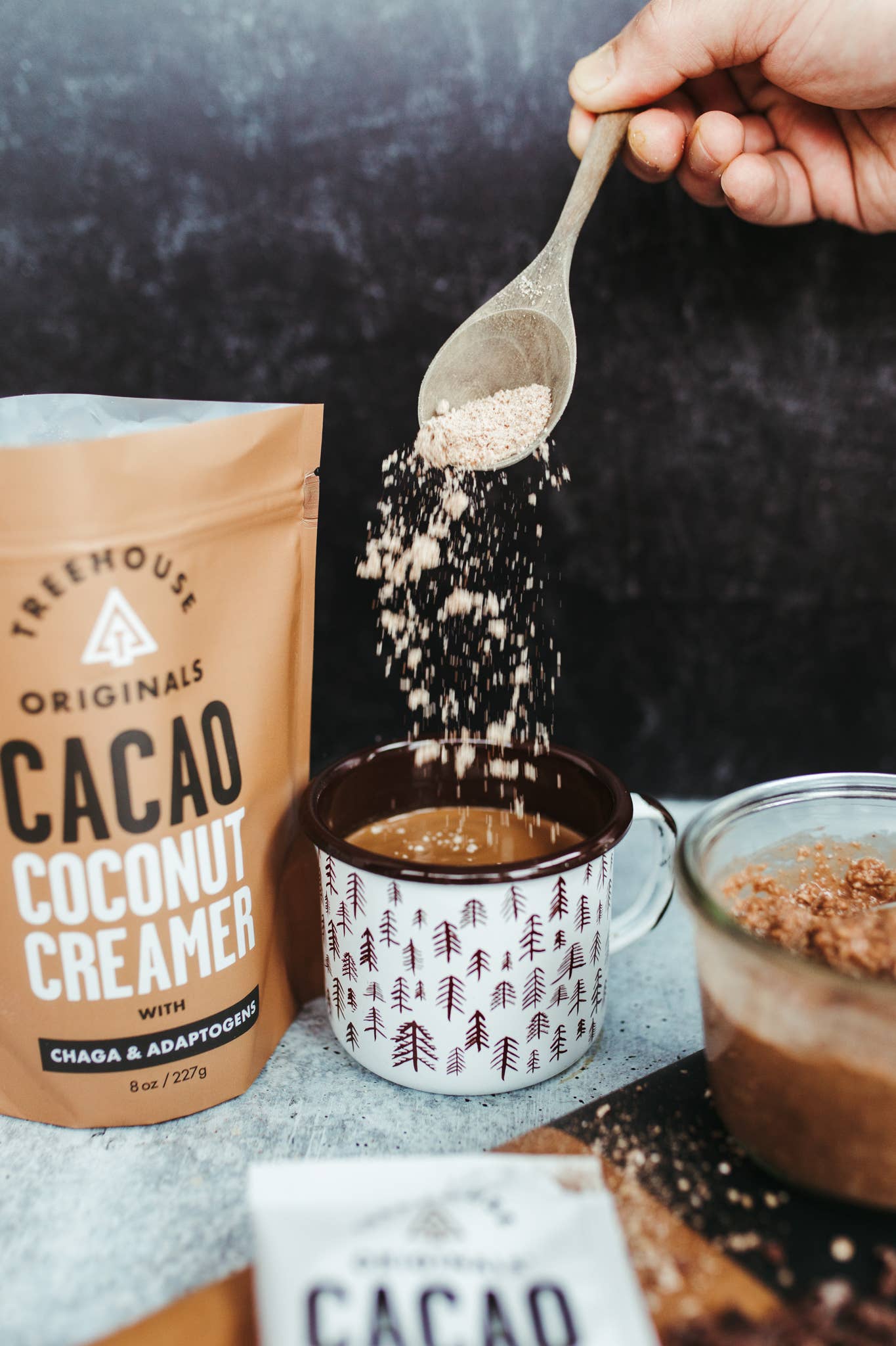 Cacao Vegan Coconut Creamer Bulk | Treehouse Originals, photo 2 of 5