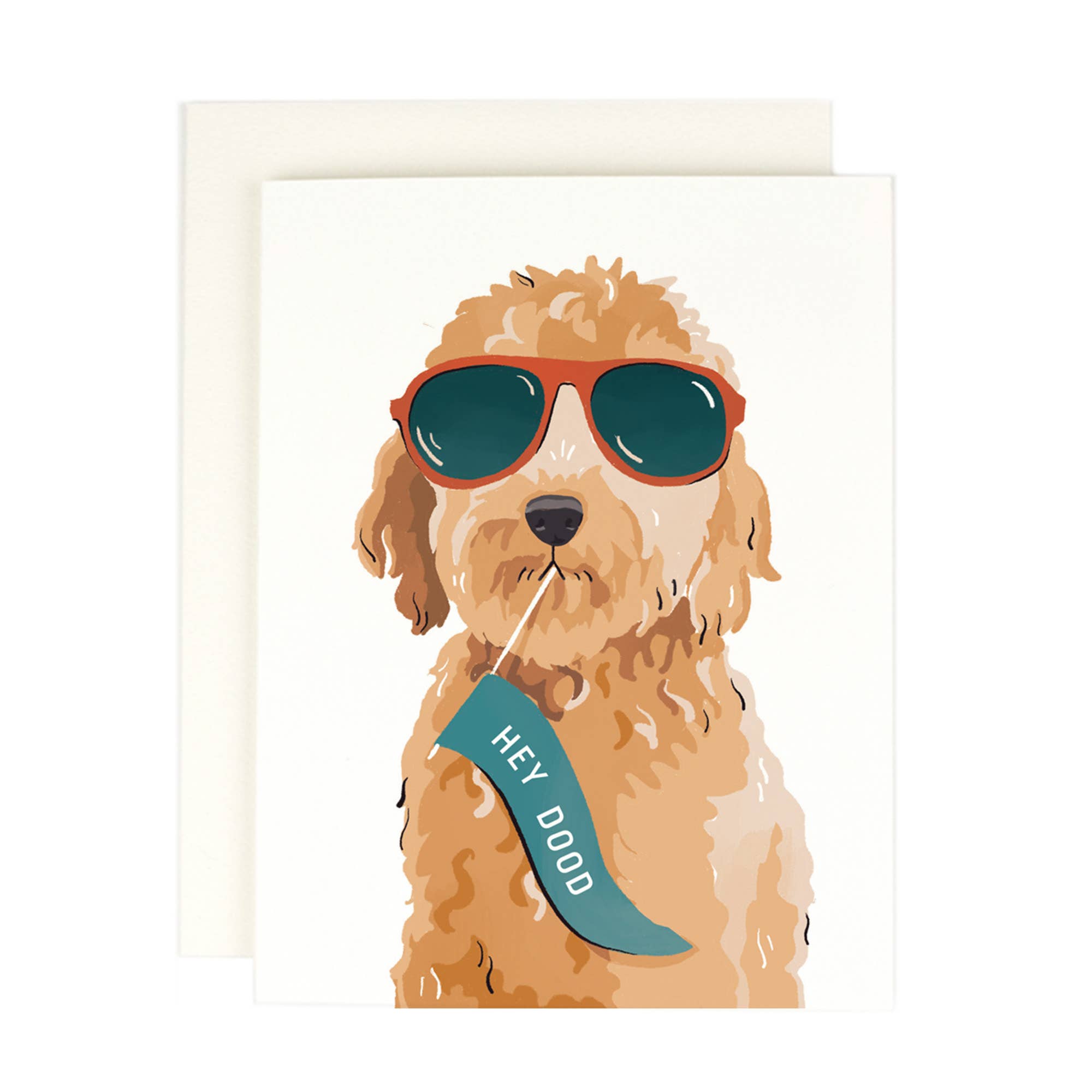 Hey Dood 2.0 Greeting Card: Single card