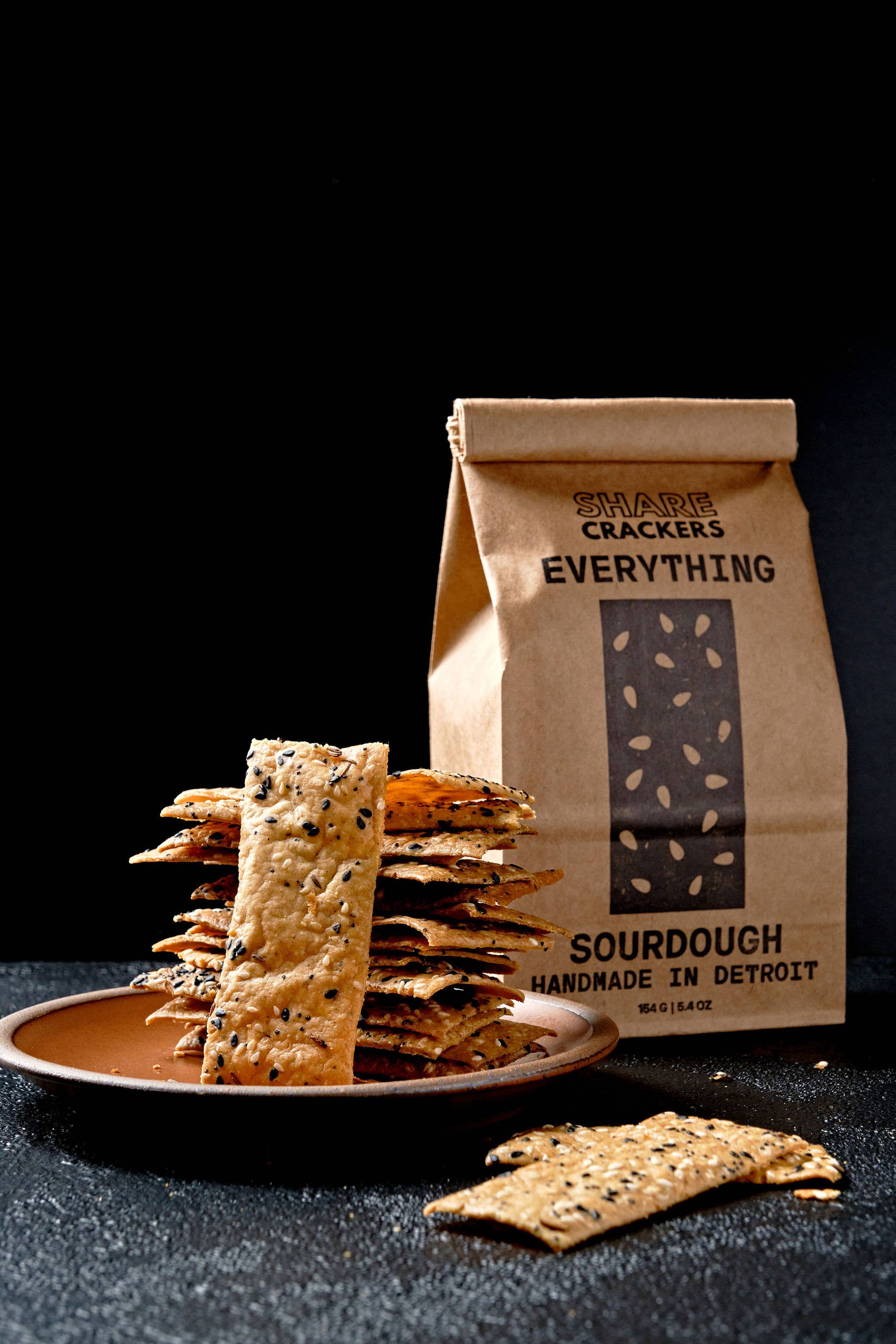 Everything Sourdough Crackers, photo 2 of 3