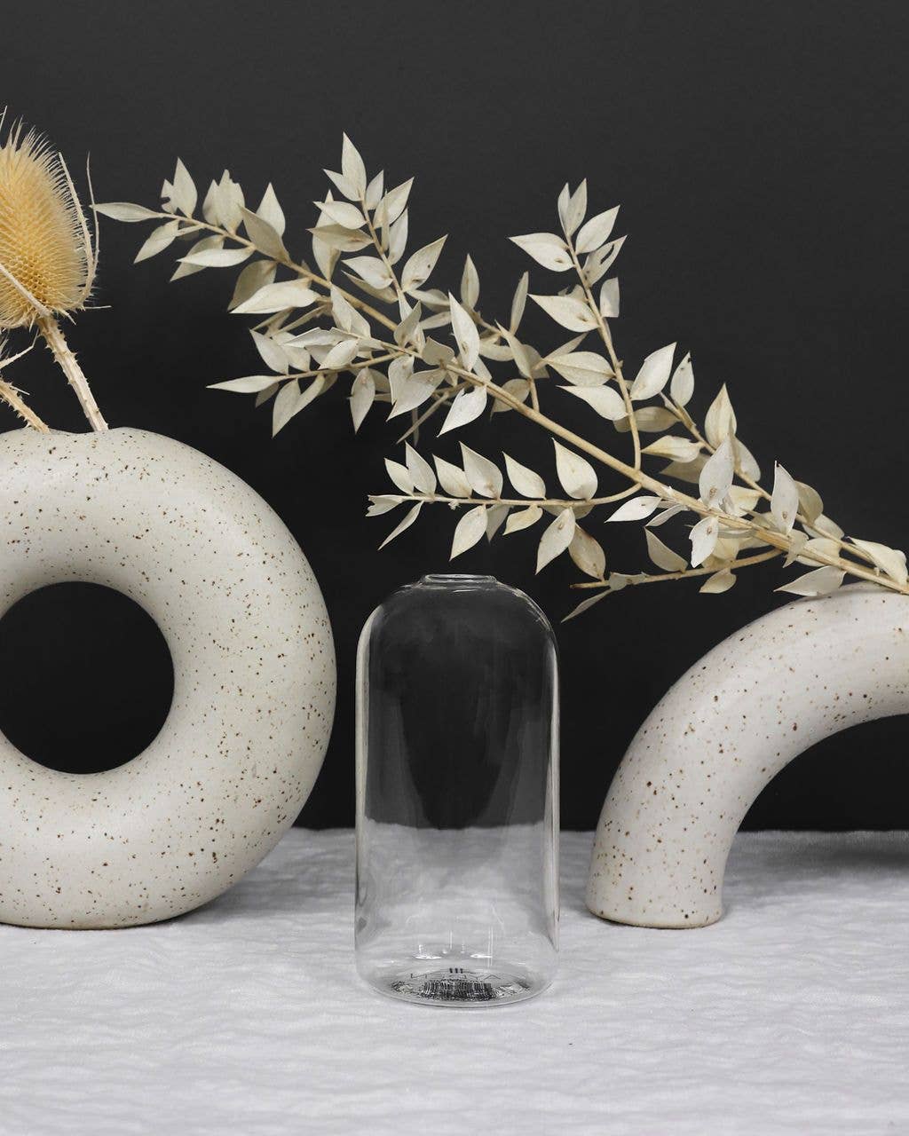 Wiley Clear Vase Candle Holder, photo 1 of 6