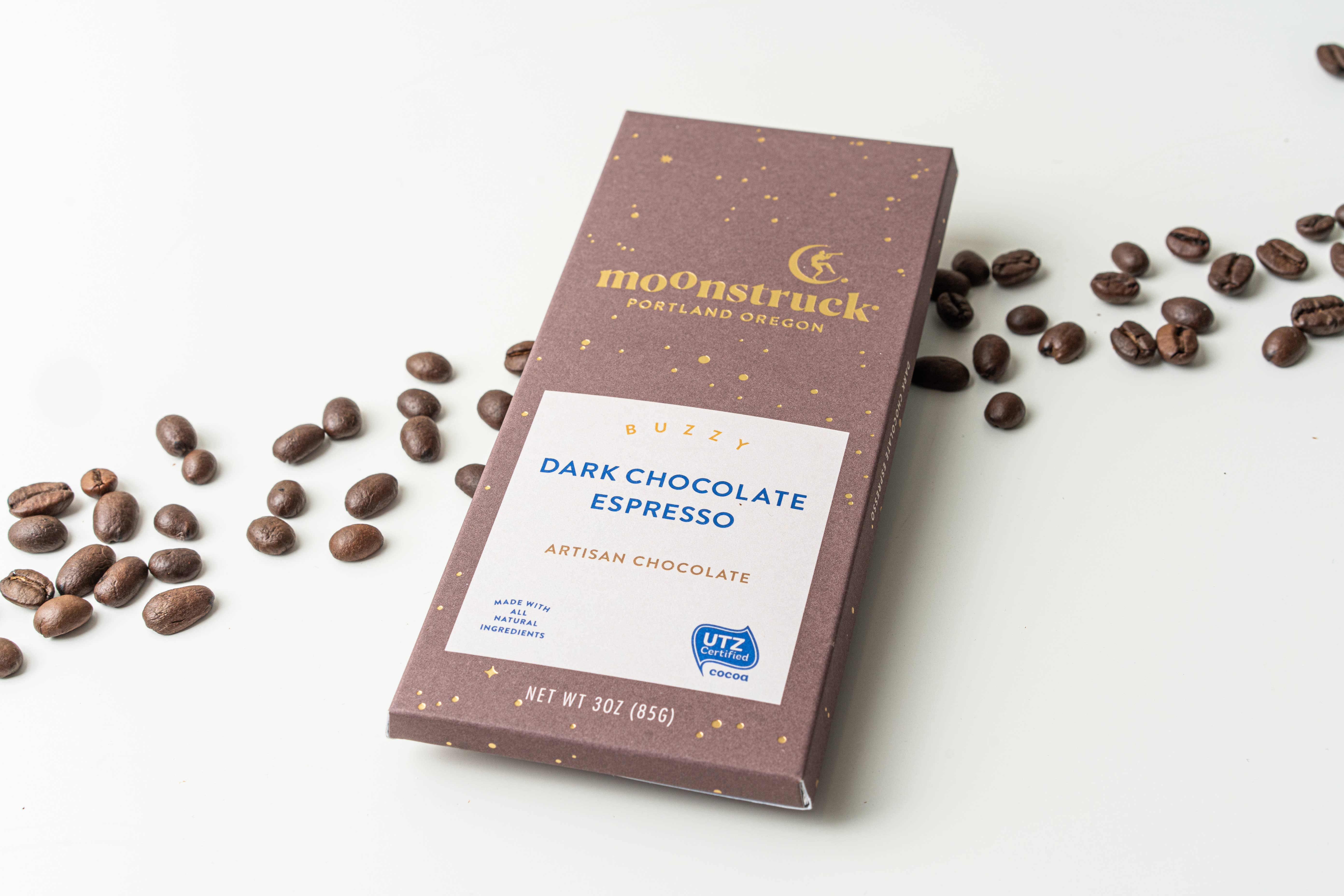 Buzzy Dark Espresso Chocolate Bar, photo 2 of 3