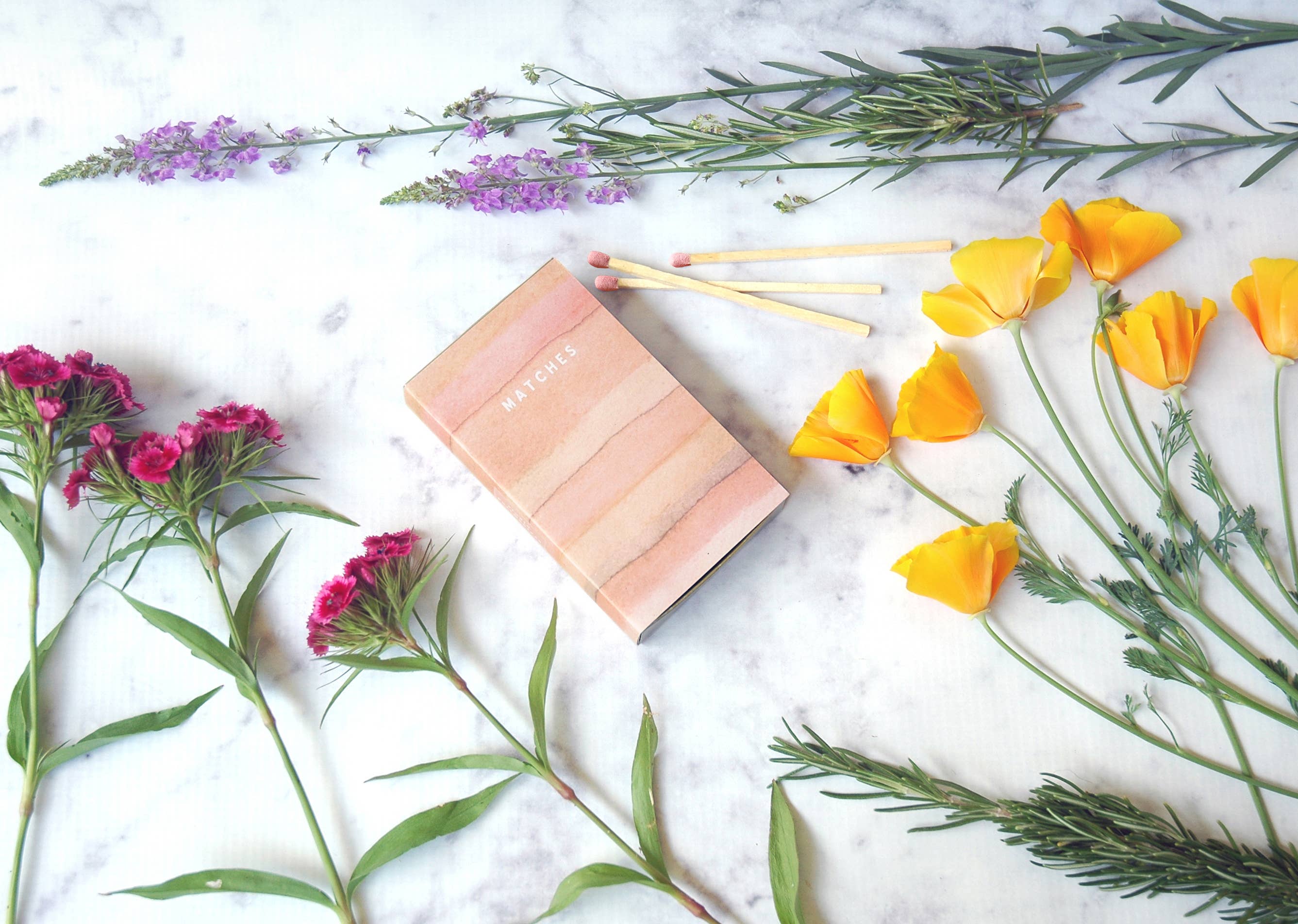Earth Tones Large Matchbox | Pretty Home Decor | Candle Gift, photo 3 of 8