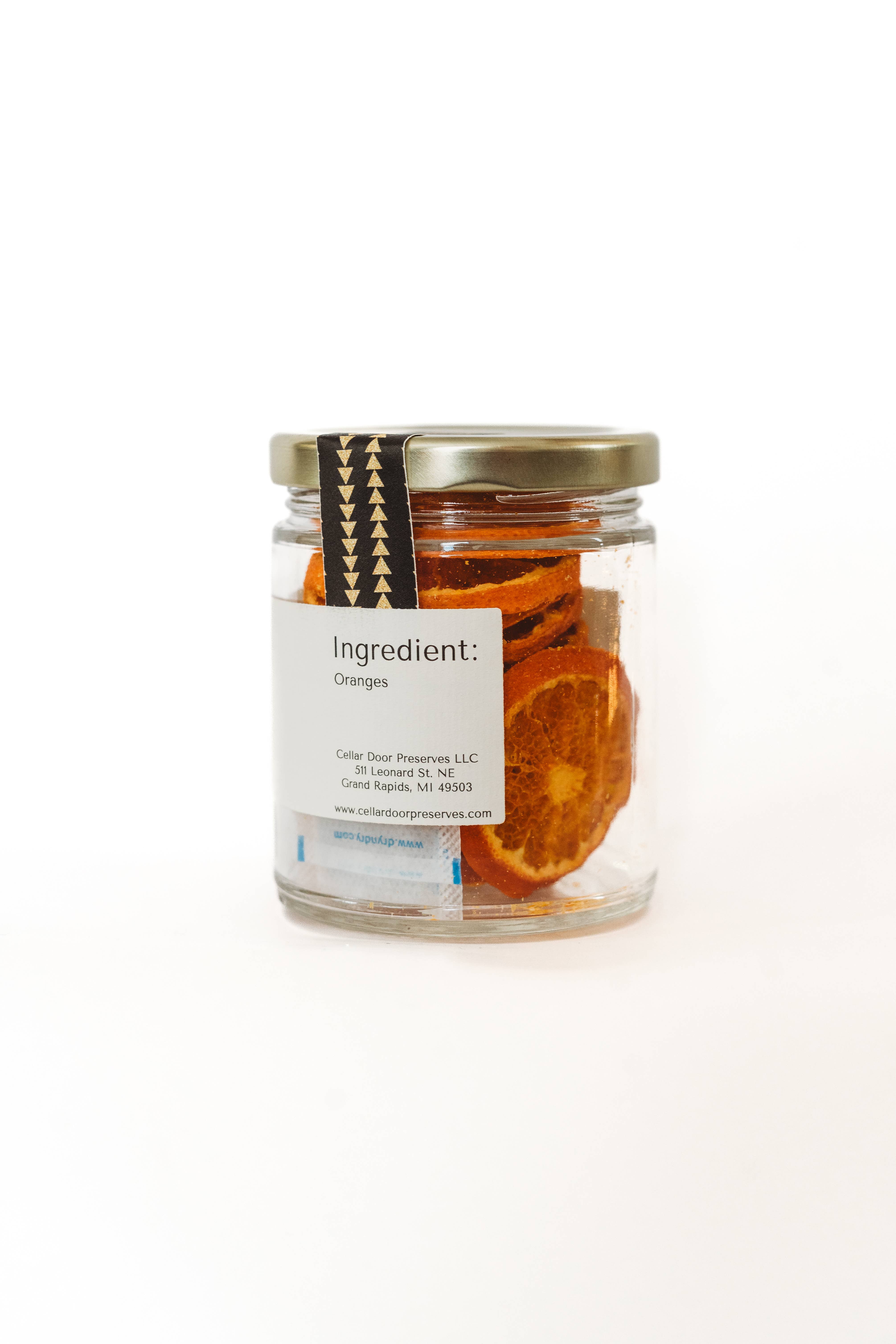 Dehydrated Orange Wheels: 1oz glass jar, photo 4 of 8