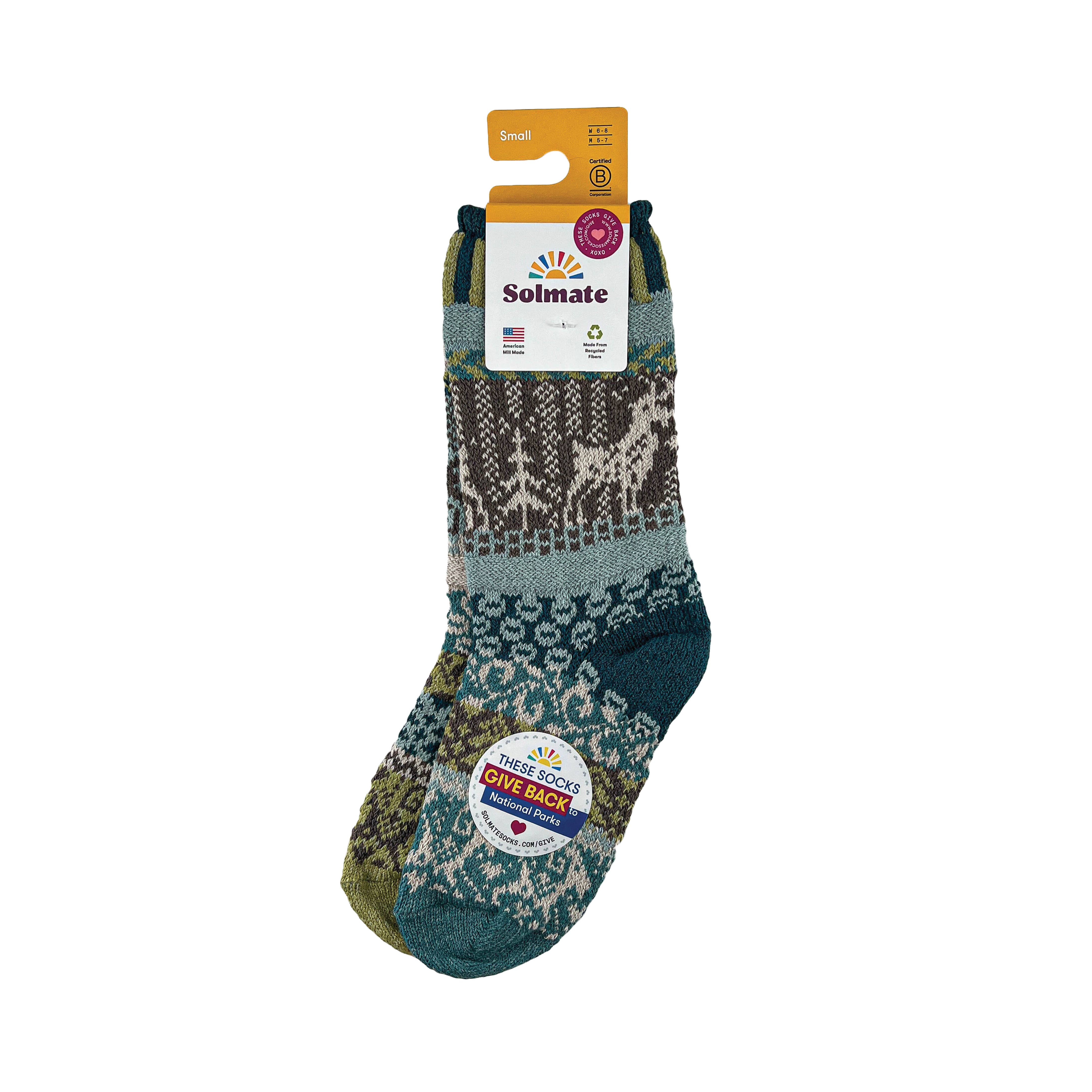 Goat Crew Socks | Socks That Give Back to National Parks: XL (Womens 12-14 / Mens 12+), photo 2 of 5