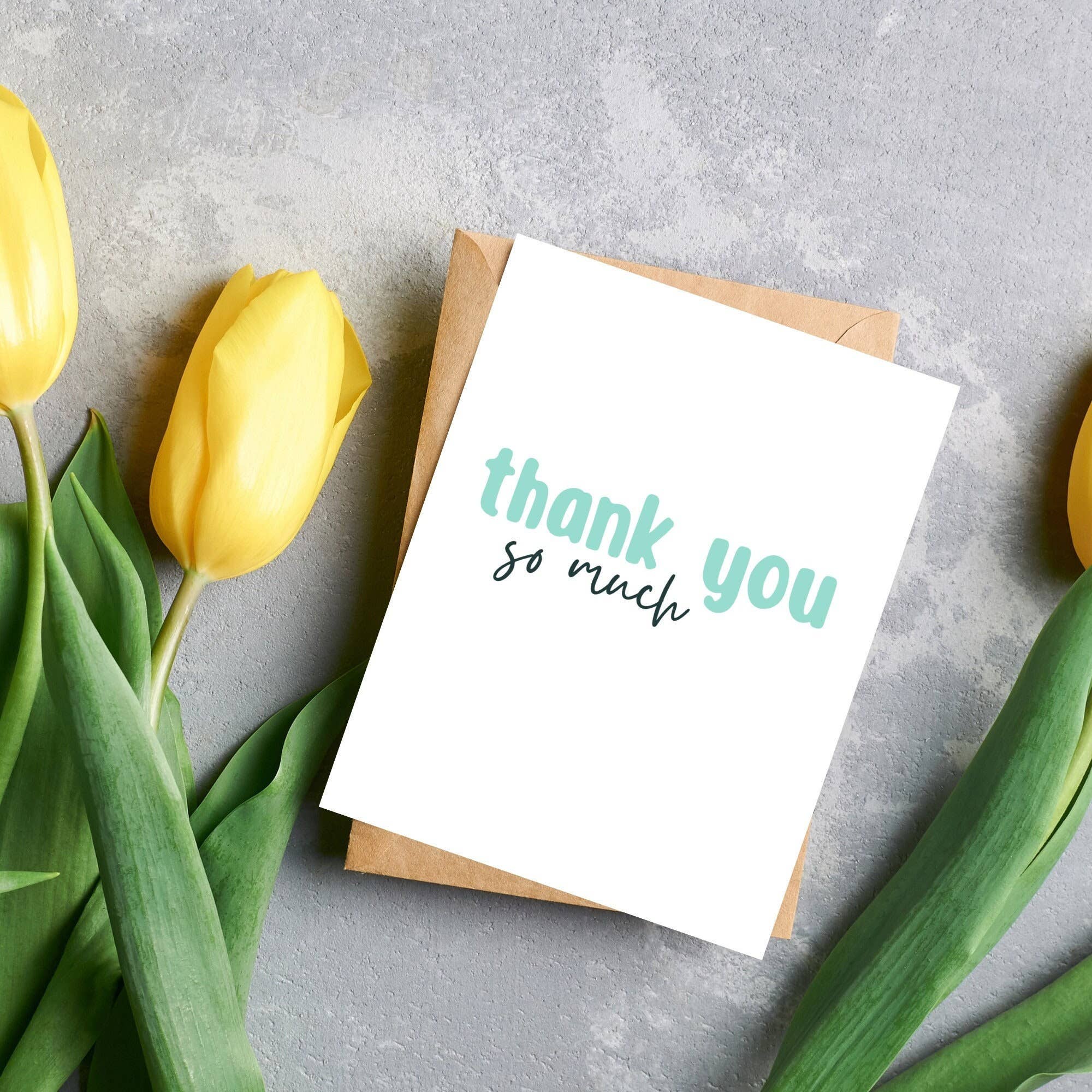 Thank You So Much Card, photo 1 of 3