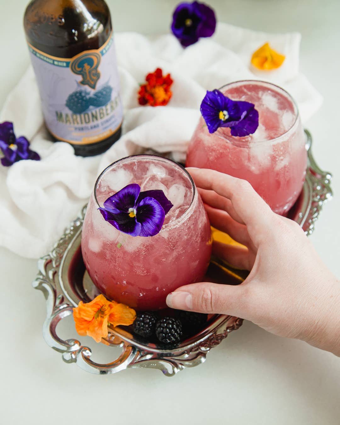 Marionberry Syrup 12oz - cocktail / mocktail beverage mixer, photo 3 of 7