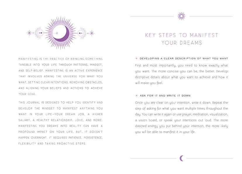 Manifesting: A Day and Night Reflection Journal, photo 2 of 6