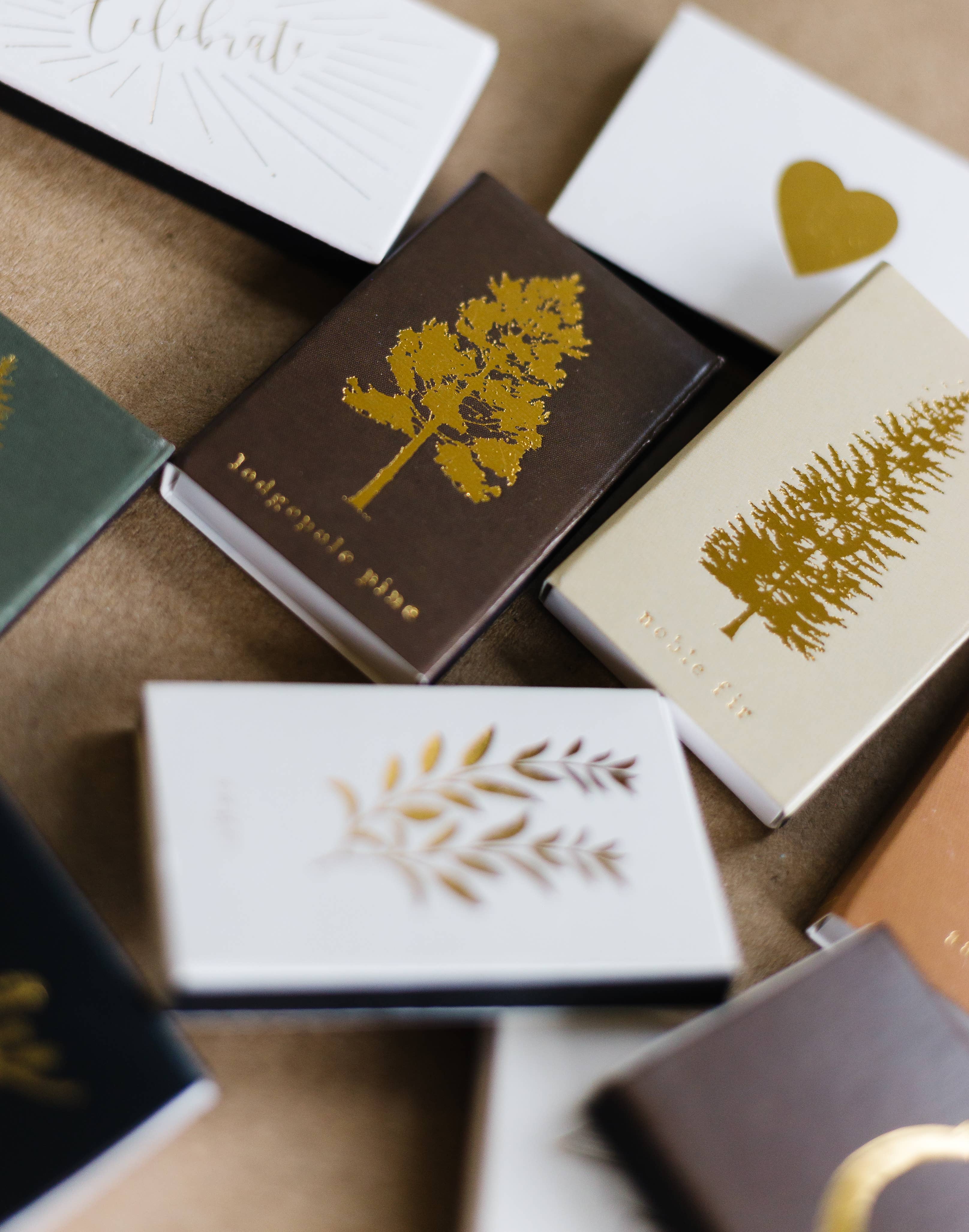 Lodgepole Pine Tree Matchbox | Tall Evergreen Matches, photo 6 of 8