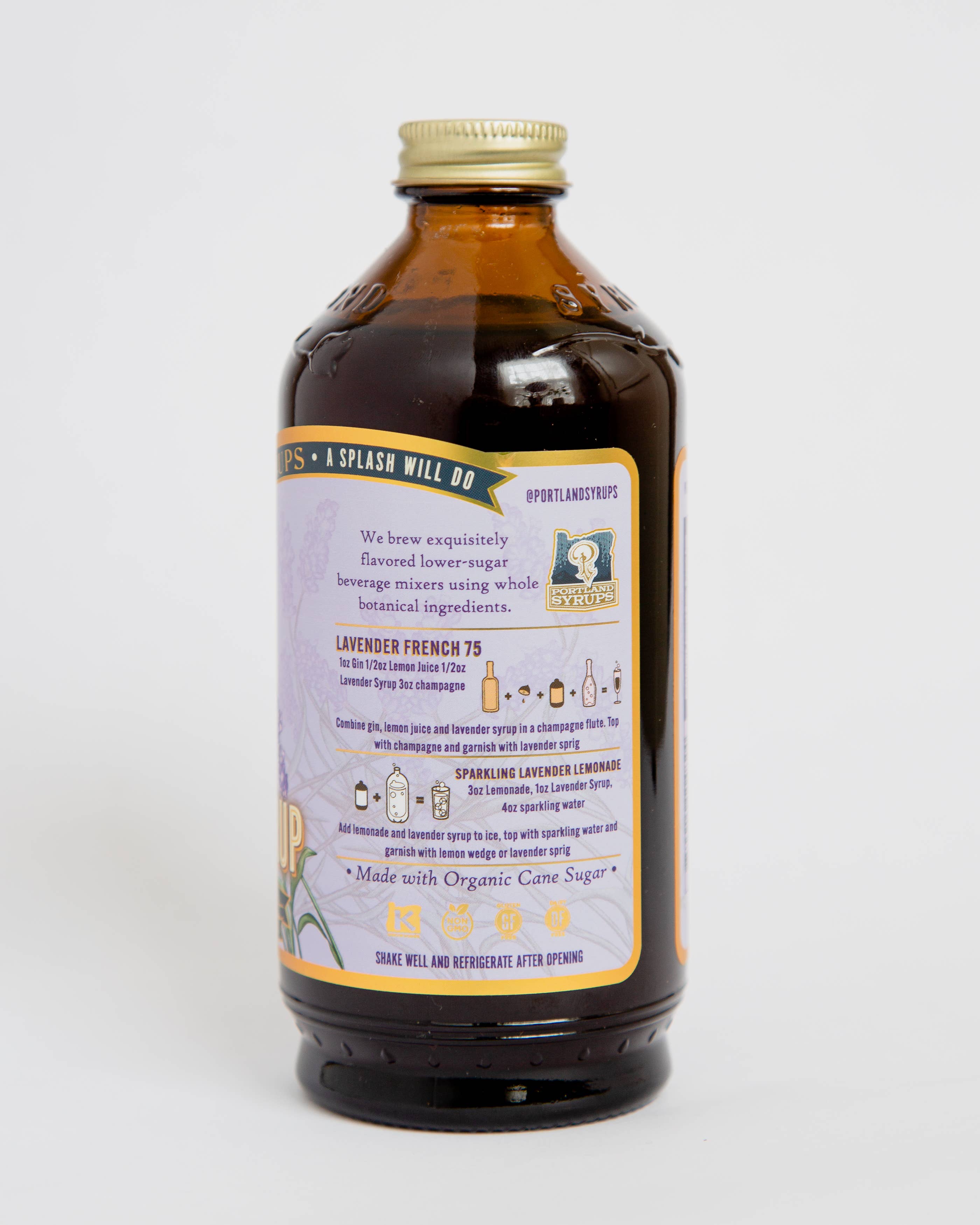 Lavender Syrup 12oz - cocktail / mocktail beverage mixer, photo 7 of 8