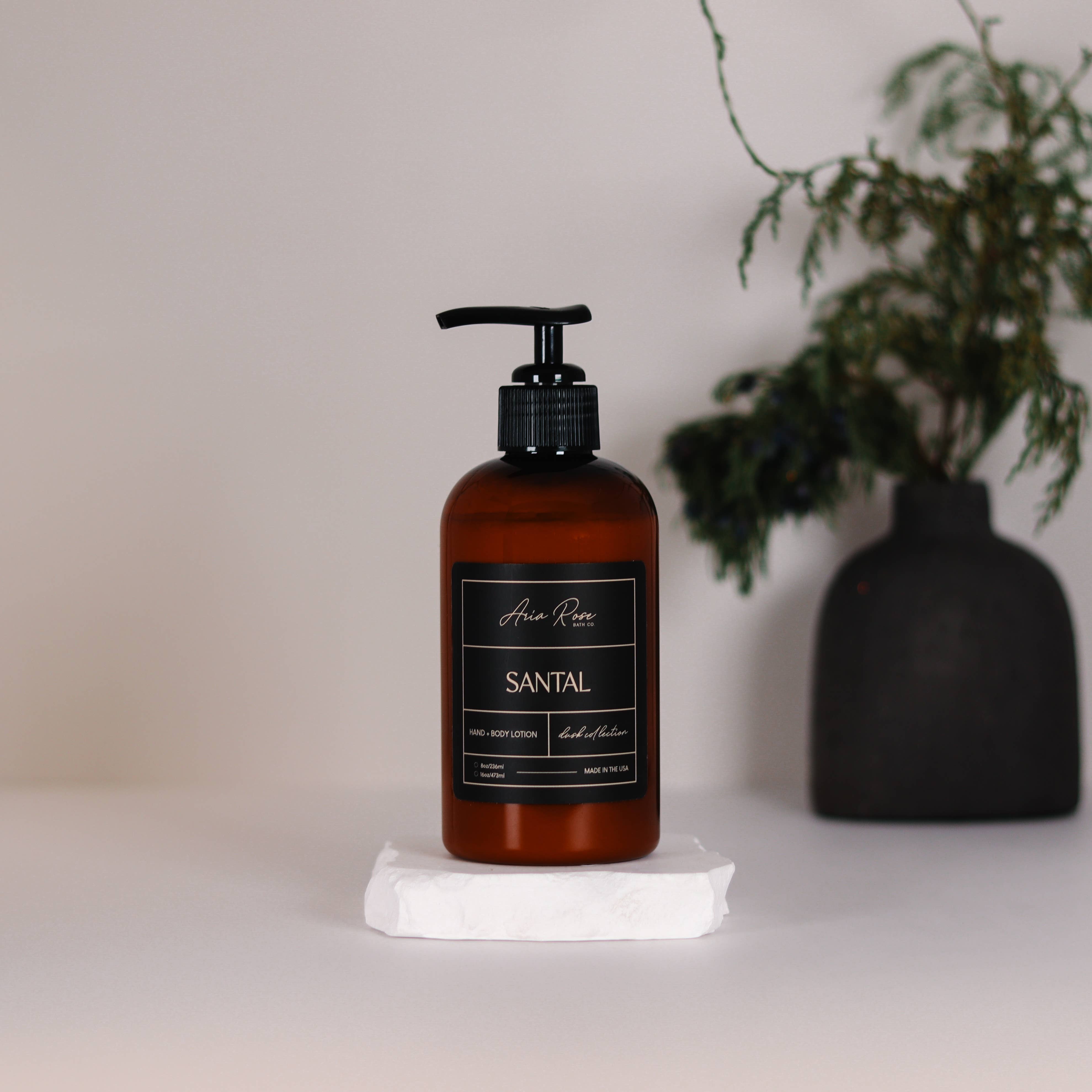 Santal Hand + Body Lotion - Dusk Collection: 8oz, photo 1 of 4