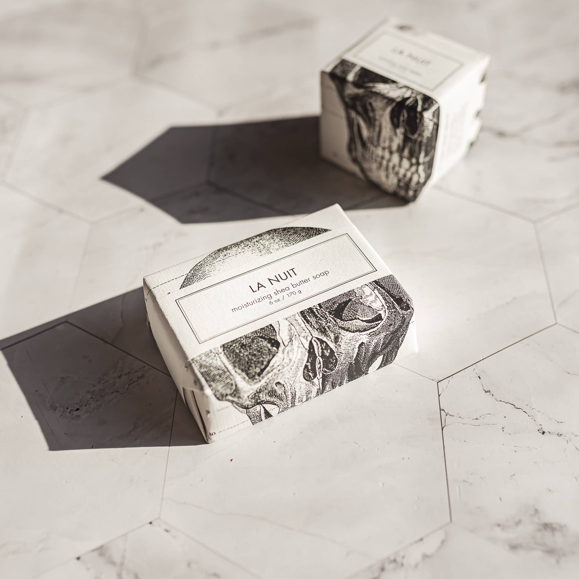 La Nuit "Skull" Shea Butter Soap - Bath Bar, photo 2 of 5