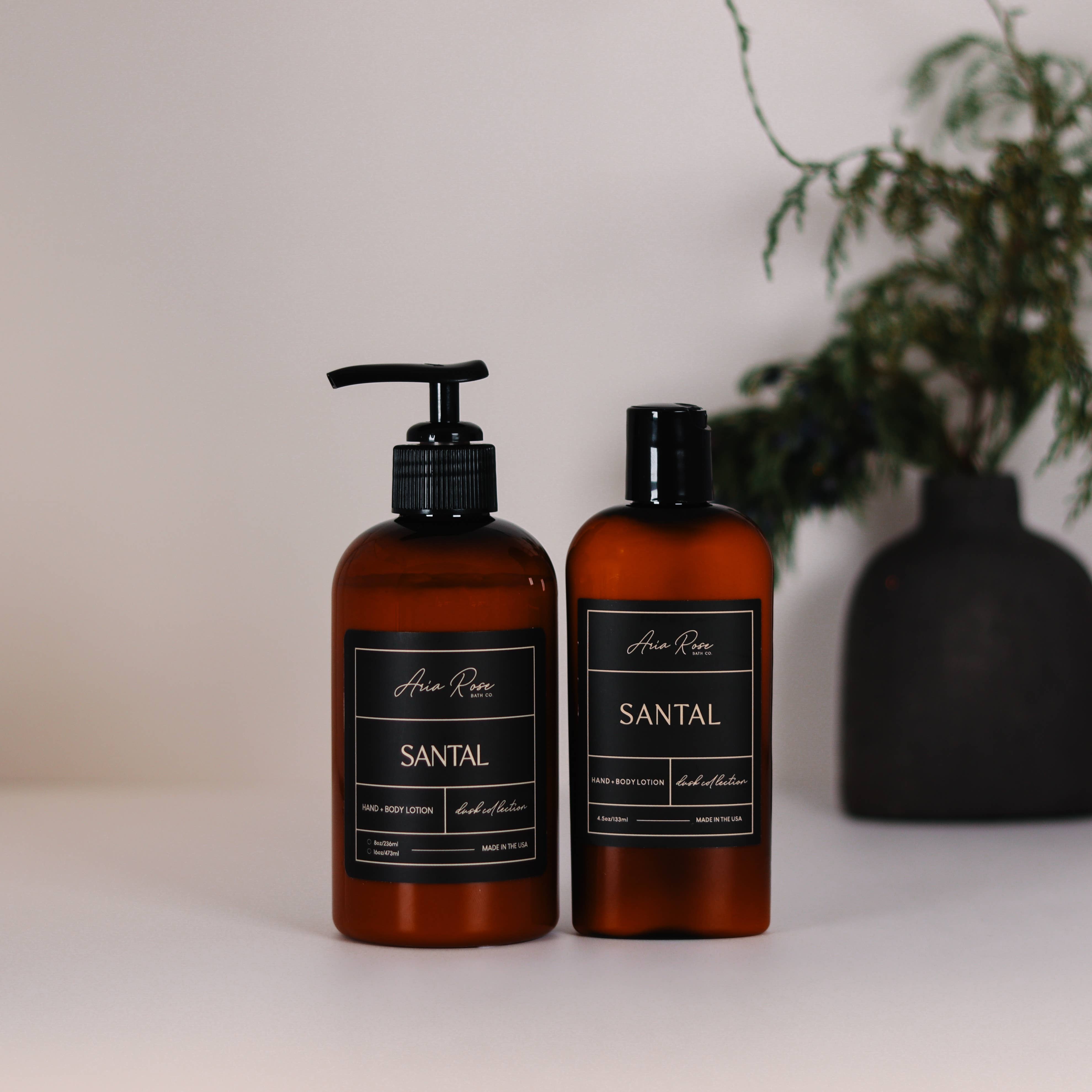Santal Hand + Body Lotion - Dusk Collection: 8oz, photo 2 of 4