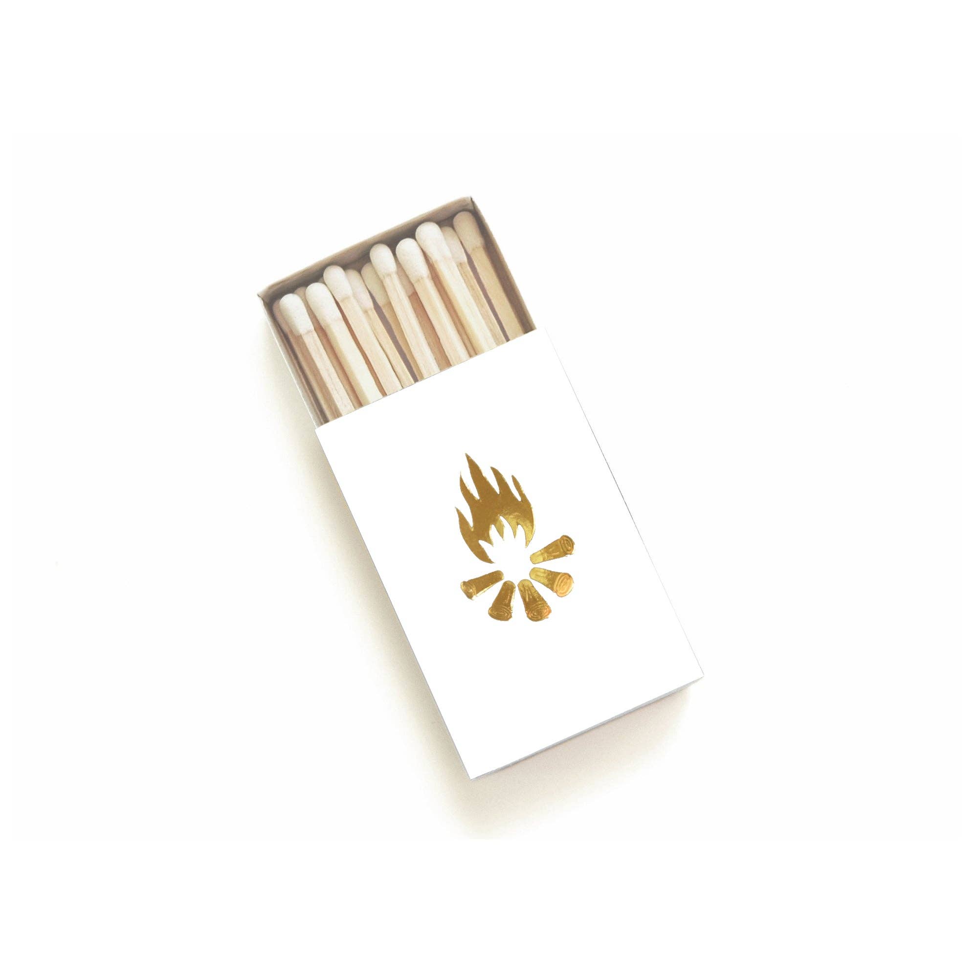 Gold Campfire Black Matchbox, photo 3 of 6