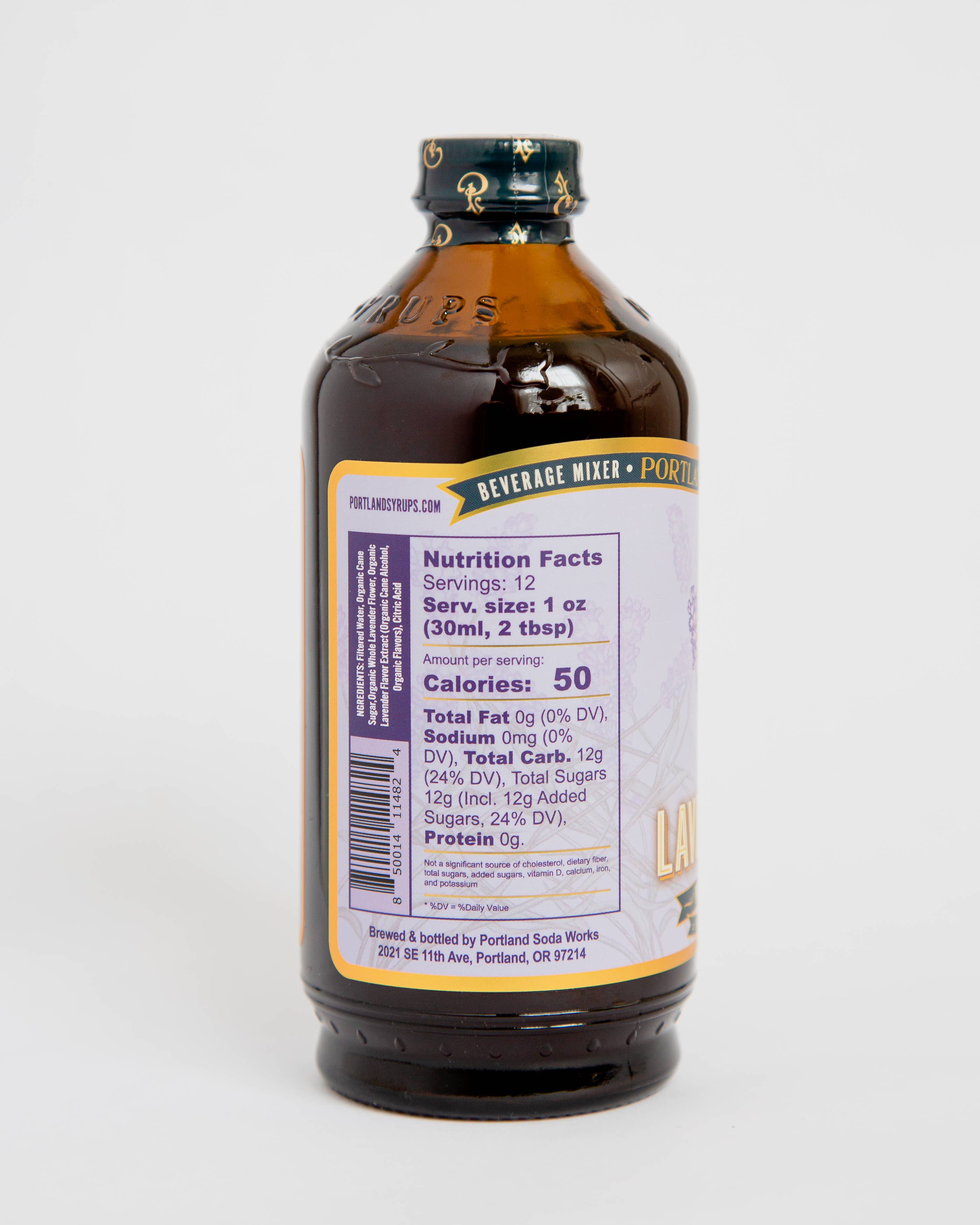 Lavender Syrup 12oz - cocktail / mocktail beverage mixer, photo 8 of 8