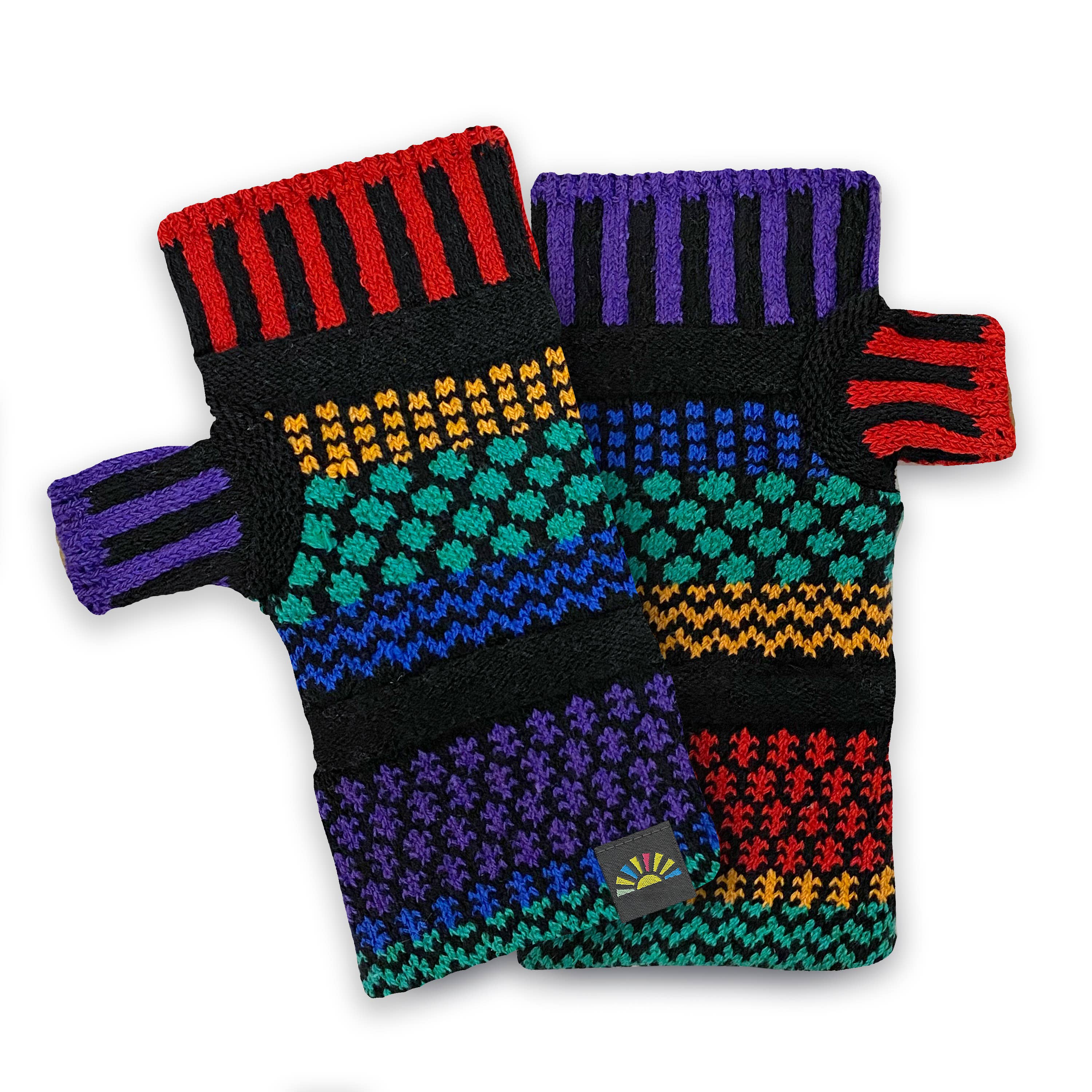 Fingerless Mittens: Fiddlehead, photo 3 of 8
