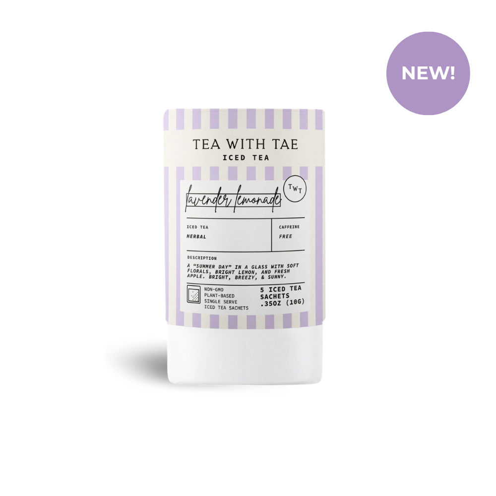 Lavender Lemonade Iced Mini Tea Tube (5 iced sachets), photo 1 of 5