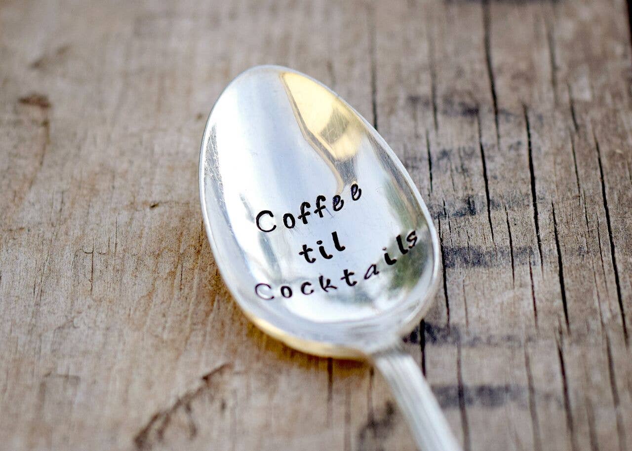 Coffee Til Cocktails Long Handled Teaspoon