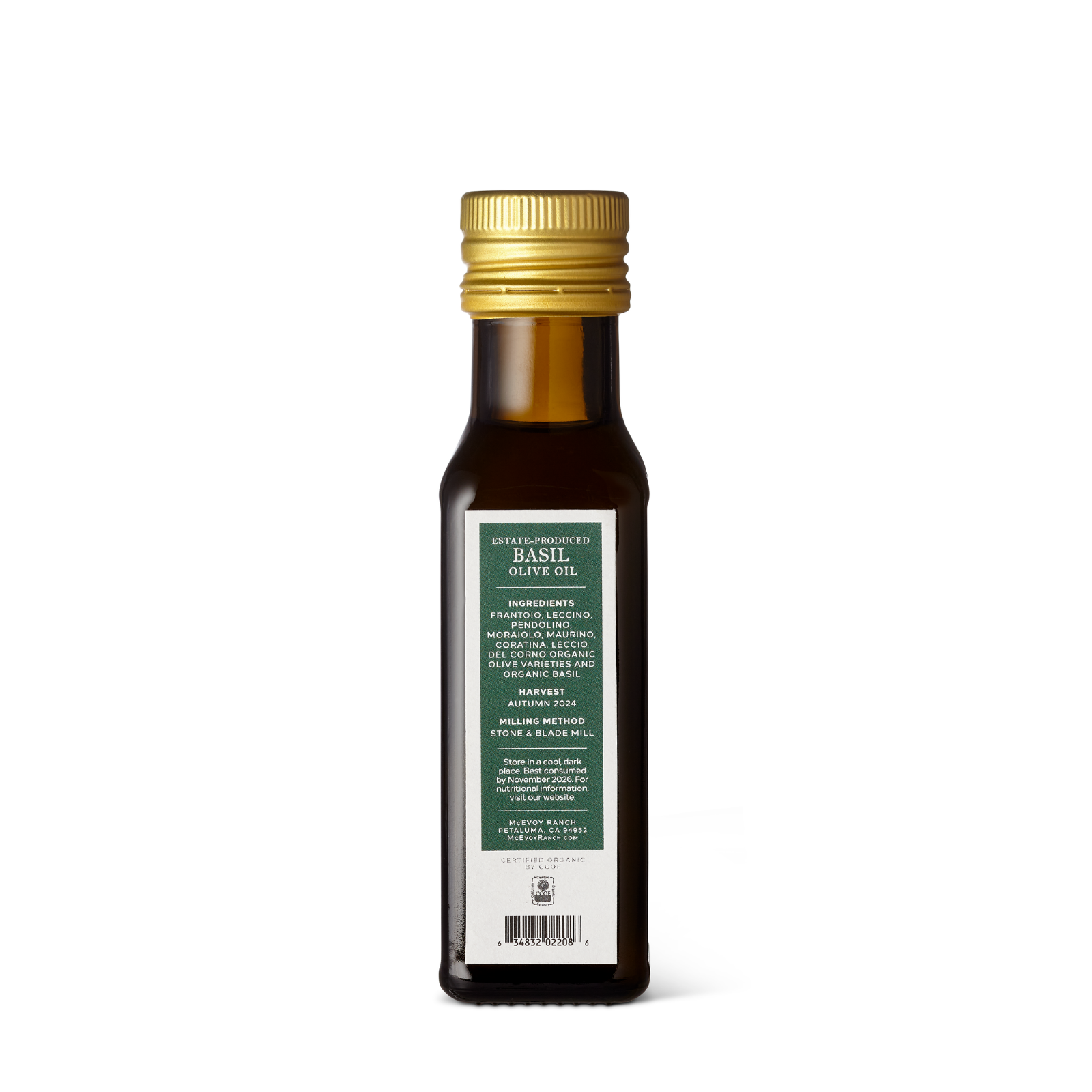 Organic Basil Olive Oil - 100ml, photo 3 of 3