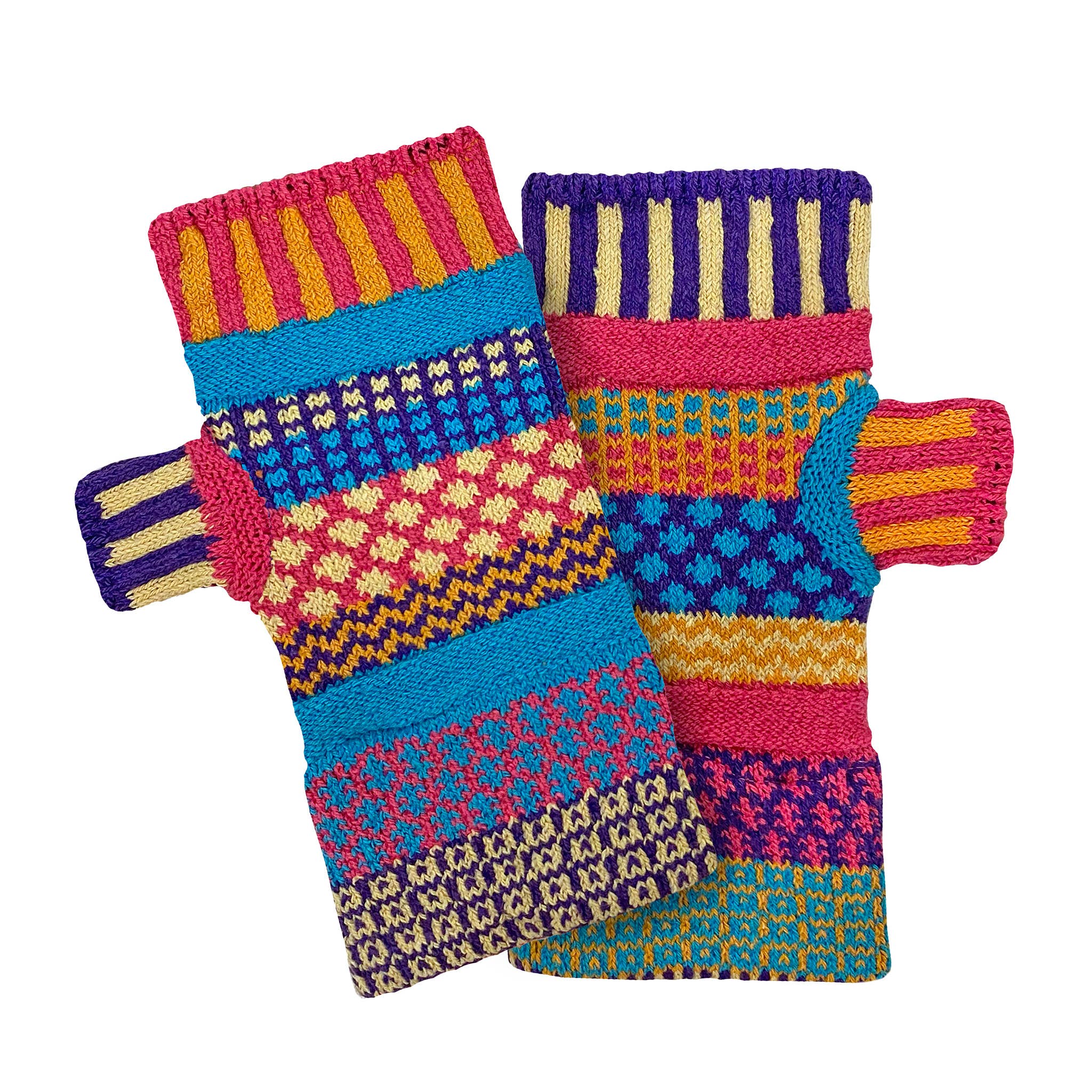 Fingerless Mittens: Fiddlehead, photo 6 of 8