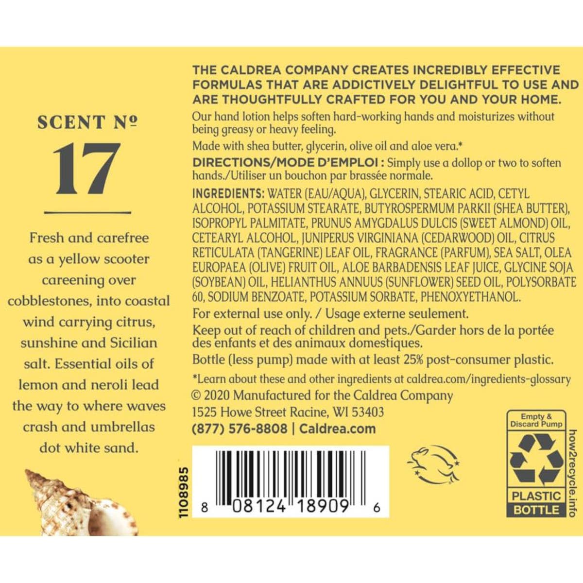 Sea Salt Neroli Hand Lotion with Shea Butter, photo 4 of 6