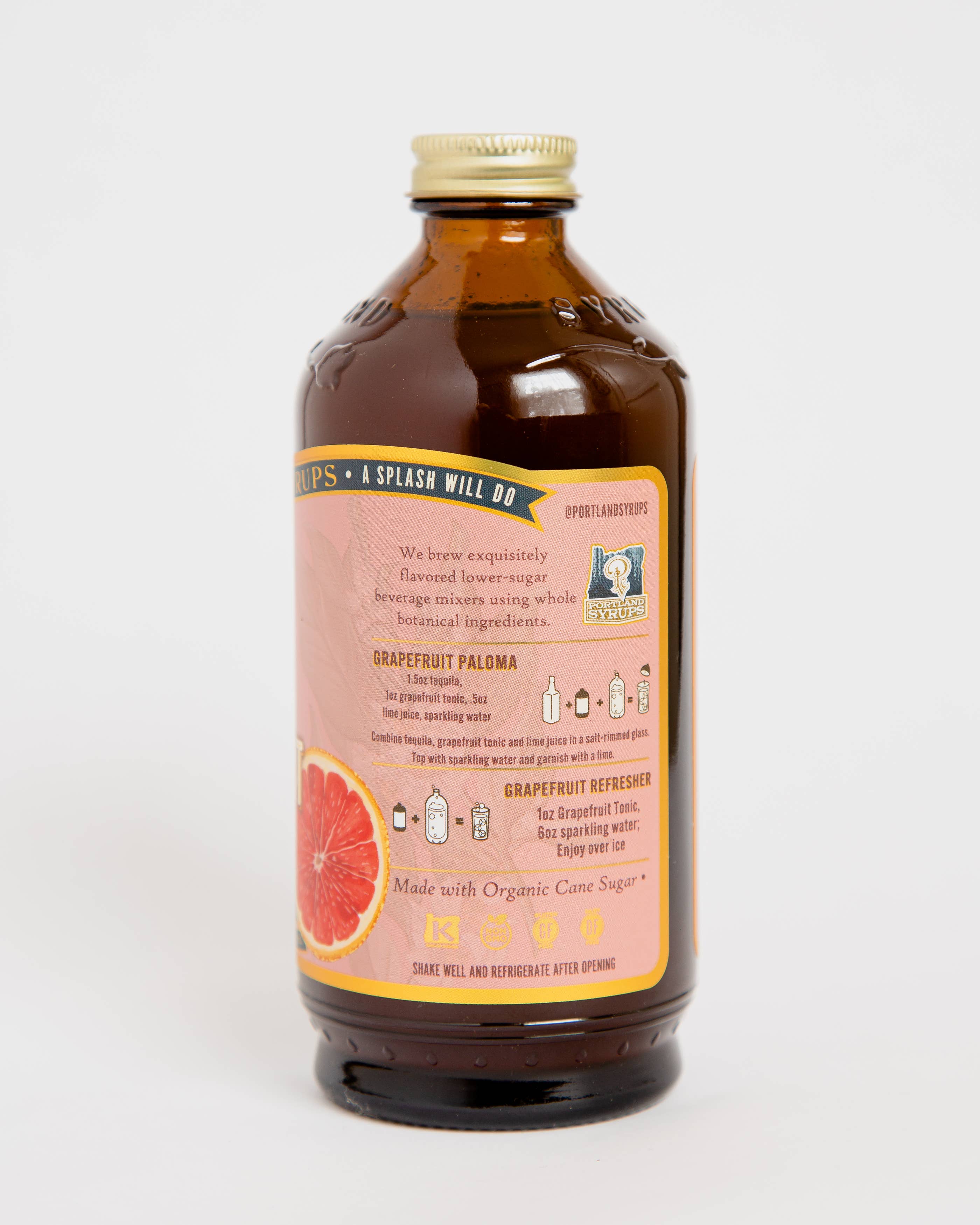 Grapefruit Tonic 12oz - cocktail / mocktail beverage mixer, photo 7 of 8